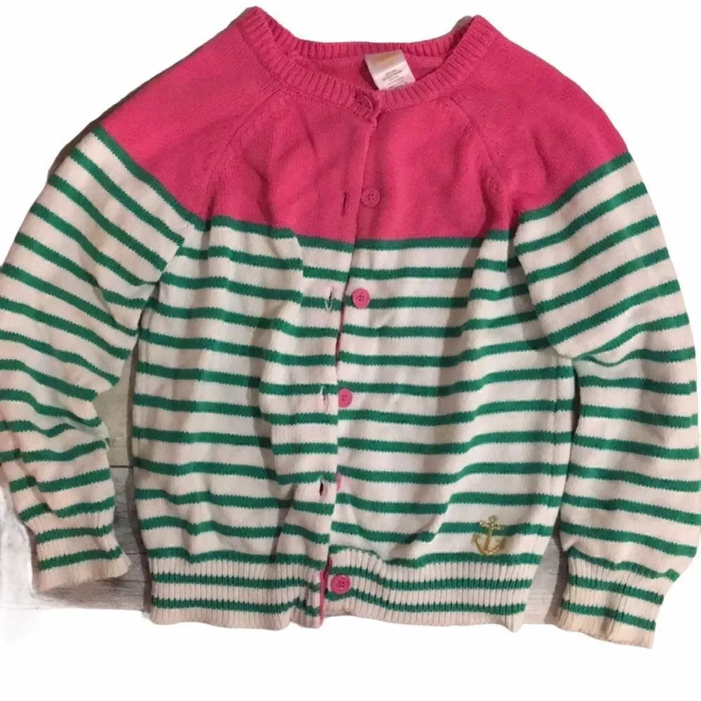 Gymboree button-down cardigan Nautica sweater